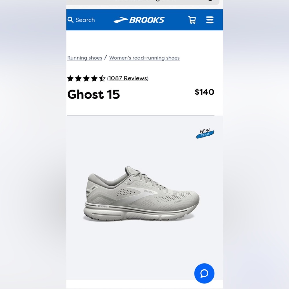 Brand new, never worn! Brooks Ghost Running Shoes